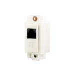RJ11 outlet module (2 Contacts) Colour: White
