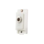 Speaker outlet module Colour: White