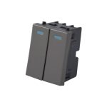 2 x 2 way switch with phosphoric indicator 16A, 250 V ( 1.5 M )