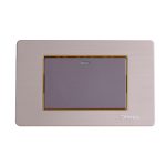 Titanium Aluminium Silver/Gold Border