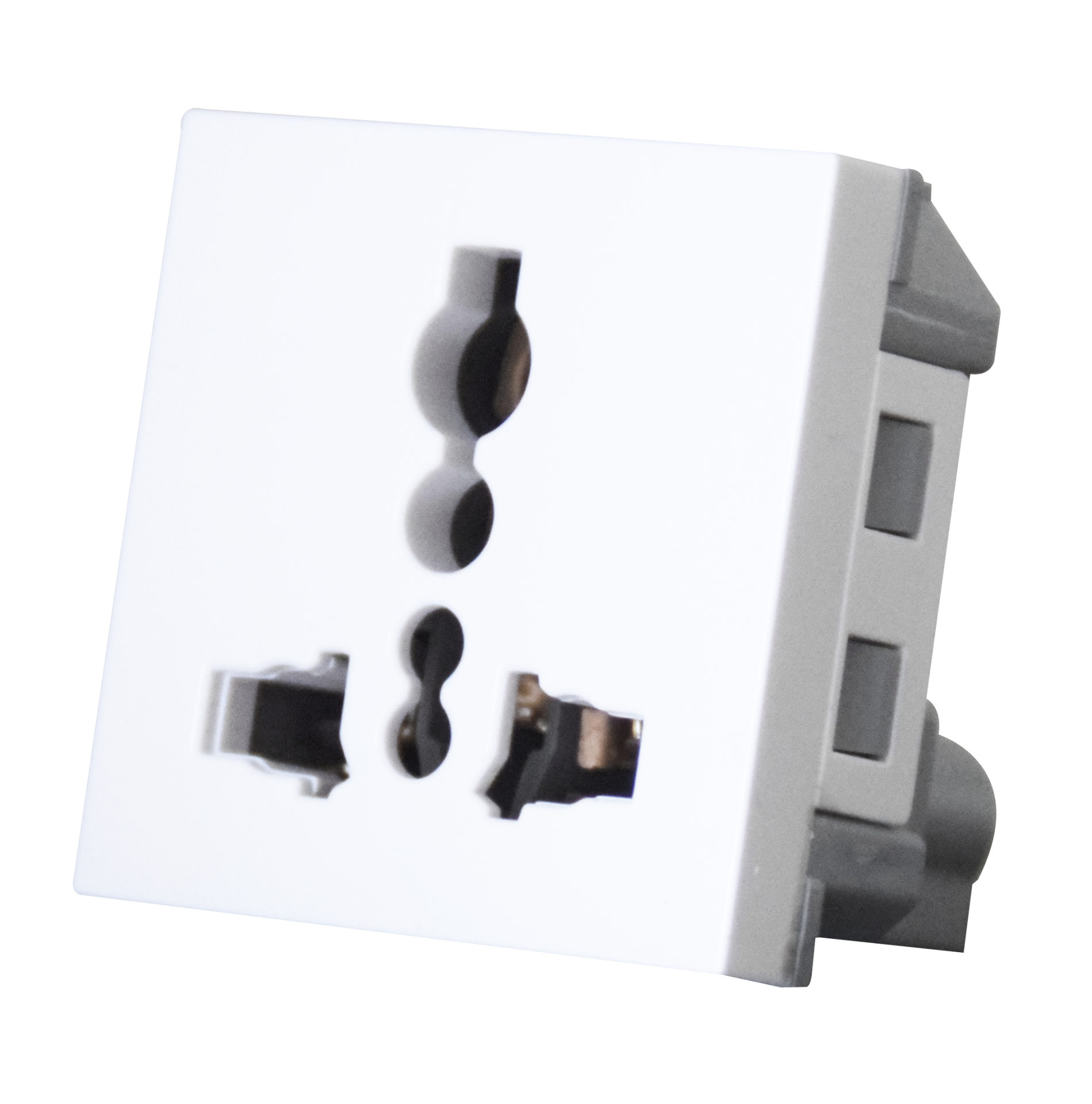 5054 3 Pin Universal Socket Outlet 16A, 250 V ( 2 M ) - الصورة 1