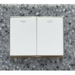 Granite / Silver Border